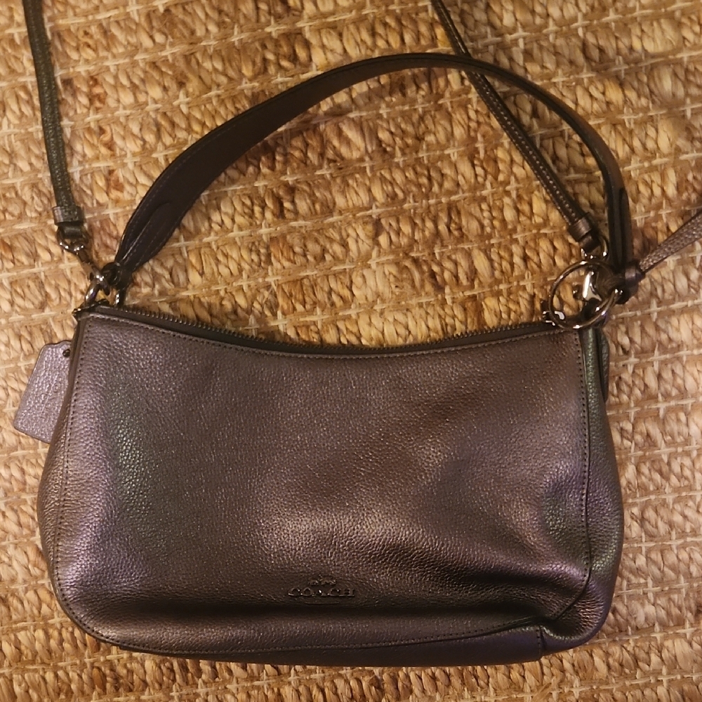Coach Brown Leather Classic Shoulder Bag